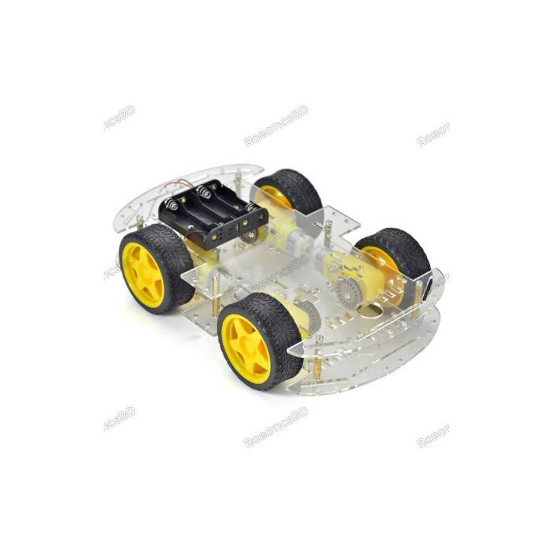 4WD Smart Robot Chassis Kit