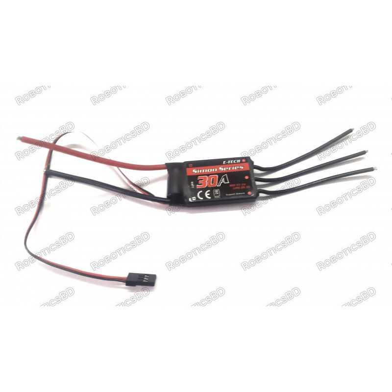 E-TECH SimonK 30A Brushless ESC Speed Controller