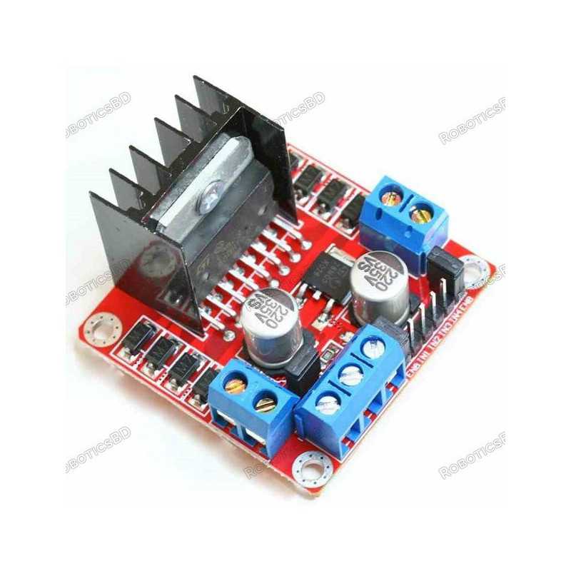 L298N H-Bridge Dual Motor Driver, Stepper Motor Driver