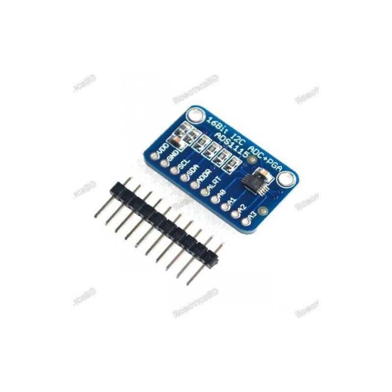 ADS1115 16 Bit I2C 4 channel ADC Module