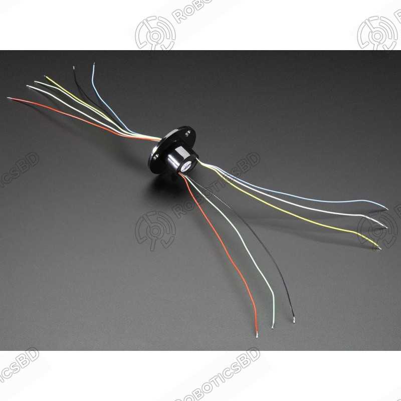 Slip Ring - 6 Wire (2A) max 240V