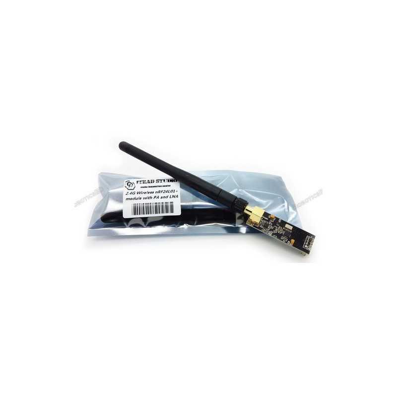 NRF24L01+PA+LNA 2.4GHz SMA Antenna Wireless Transceiver communication module 2pcs (Pair)