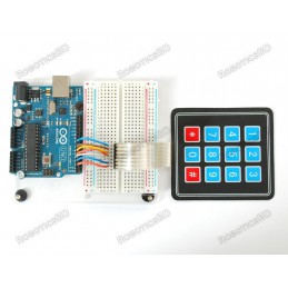 3×4 flexible keypad