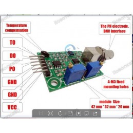 Analog pH Sensor / Meter Kit For Arduino