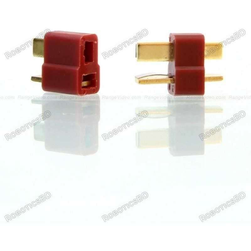 T Connector Male-Female Pair