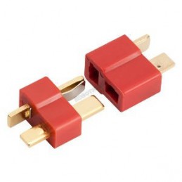 T Connector Male-Female Pair