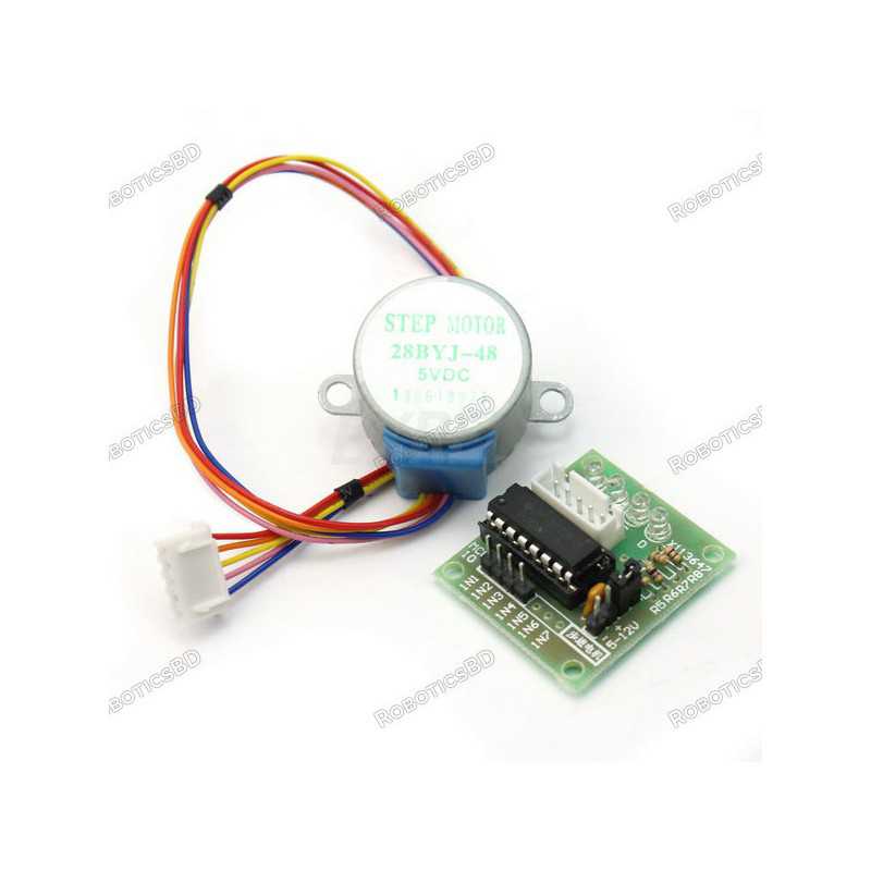 DC 5V Stepper Motor + ULN2003 Driver Board (28BYJ-48) for Arduino