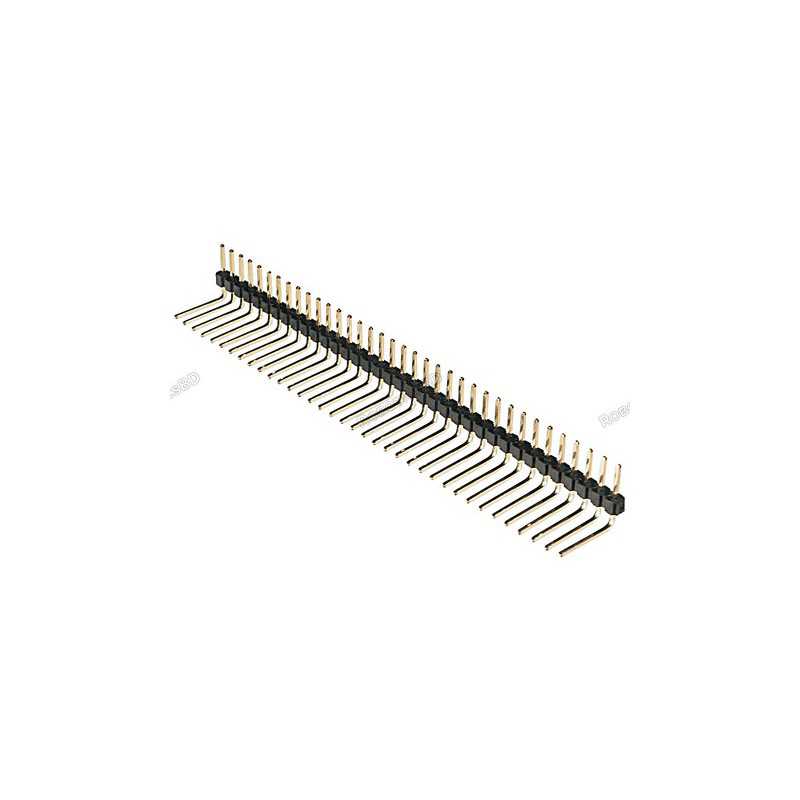 Male Pin Header Single Row (L Shaped)