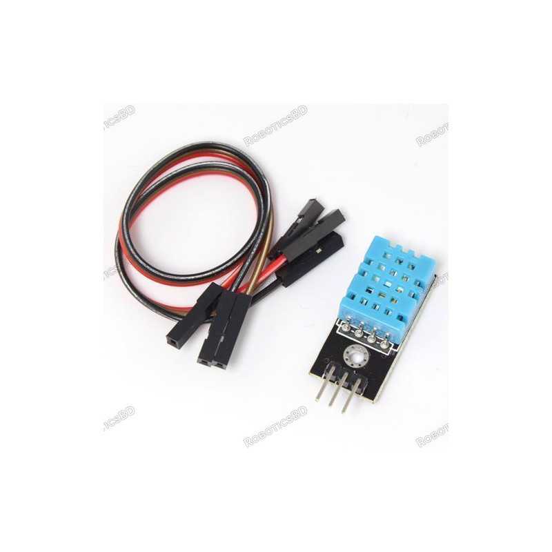 DHT11 Temperature and Relative Humidity Sensor Module for Arduino