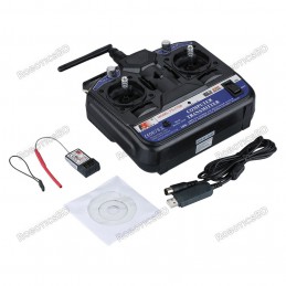 FlySky FS-CT6B 2.4GHz 6CH Transmitter With Receiver FS-R6B Mode 2