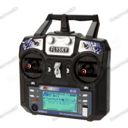 FlySky FS-i6 2.4G 6CH AFHDS RC Transmitter With FS-iA6 Receiver