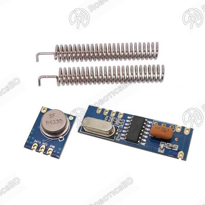 433MHz 100 Meters ASK Wireless Module Kit RF