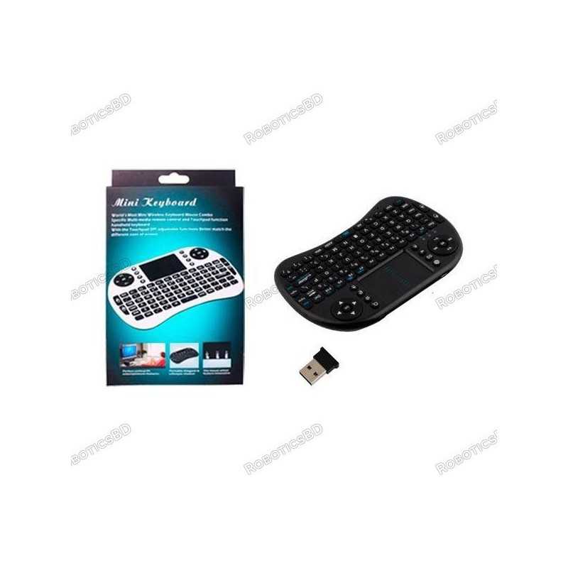 Mini Wireless Keyboard with Touchpad Mouse