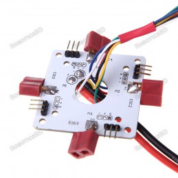 T Plug Power Distribution Board for RC Quadcopter