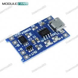 TP4056 Lithium Battery Charger Module With Protection Dual Functions