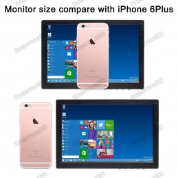 10.1" Inch IPS Monitor HD 1280x800 Portable Color Display Screen