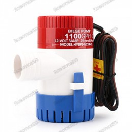 1100 GPH 12V Submersible Marine Boat Bilge Water Pump 