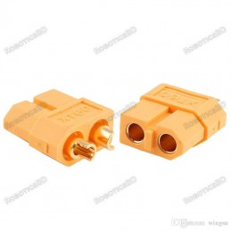 XT60 Connector 3.5mm Male and Female pair Robotics Bangladesh