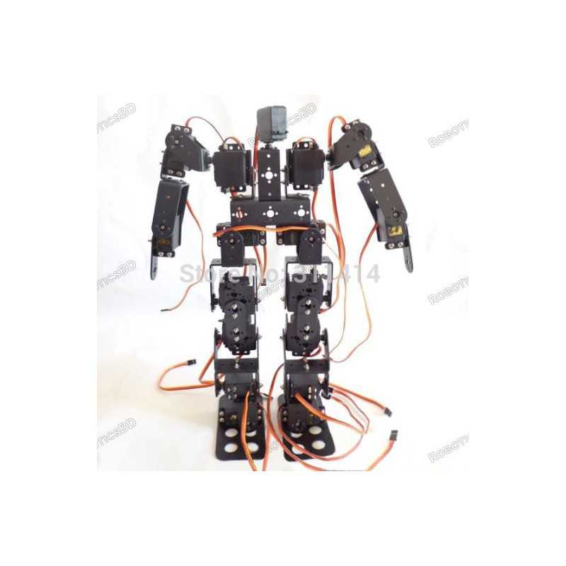 17DOF Biped Robot Educational Robot Kit 17 Degrees of Freedom Humanoid / Humanoids Walking Robot Kit