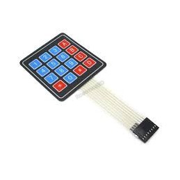 4x4 Keypad - 16 Key - Matrix Membrane Type