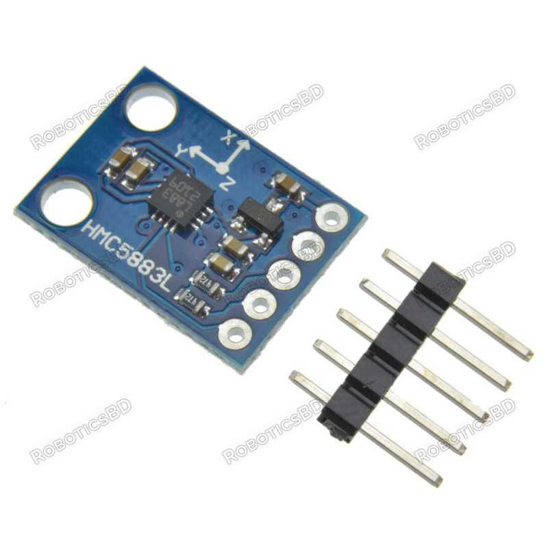 Compass Sensor QMC5883L / HMC5883L GY271 Robotics Bangladesh