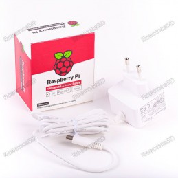 Official Power Supply for Raspberry Pi 4 (White)