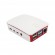 Raspberry Pi 4 Case – Red/White