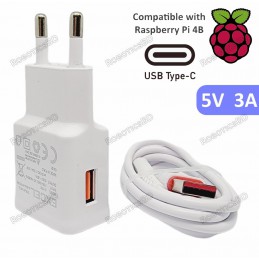 Raspberry Pi 4 Power Adapter Type C