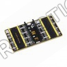 Dual GPIO Expander for Raspberry Pi Pico, Two Sets of Male Headers