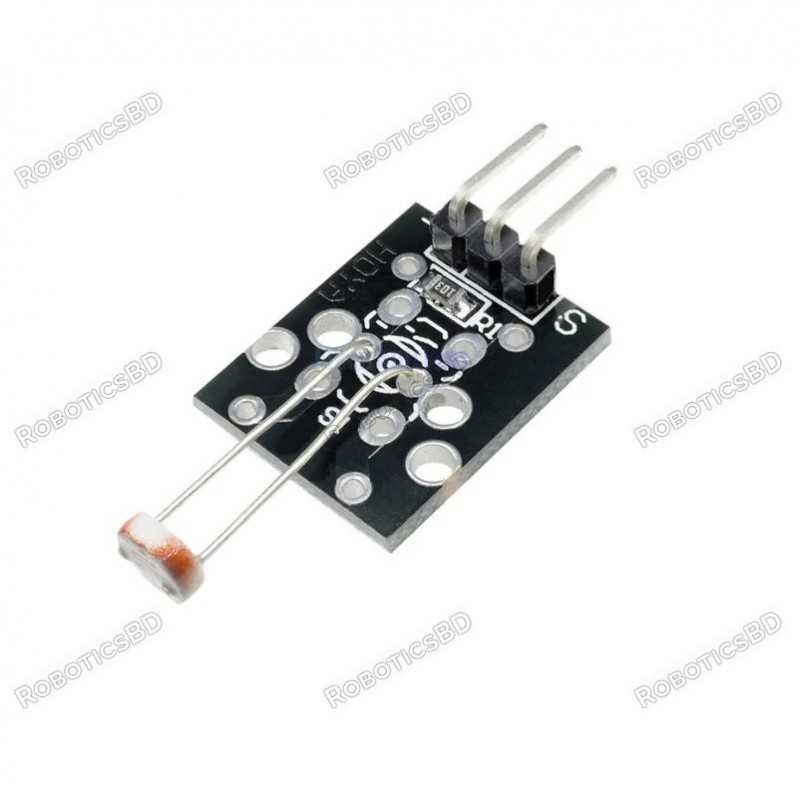 Photosensitive Resistor LDR Sensor Module Robotics Bangladesh Photosensitive Resistor LDR Sensor Module Robotics Bangladesh