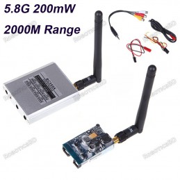 Boscam FPV 5.8Ghz 200mw 8 Channel AV Trx Rx