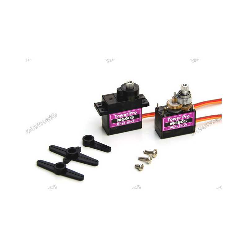 TowerPro MG90s – Micro Metal Servo