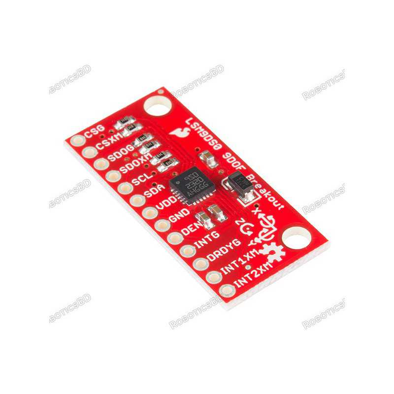 SparkFun 9 Degrees of Freedom IMU Breakout - LSM9DS0