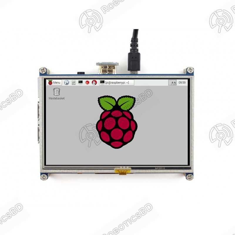 Raspberry Pi 5inch Resistive Touch HDMI LCD