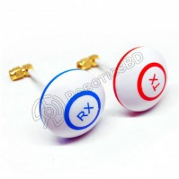 5.8GHz Circular Polarized Mushroom Antenna RP-SMA Set Tx/Rx for FPV Multicopter