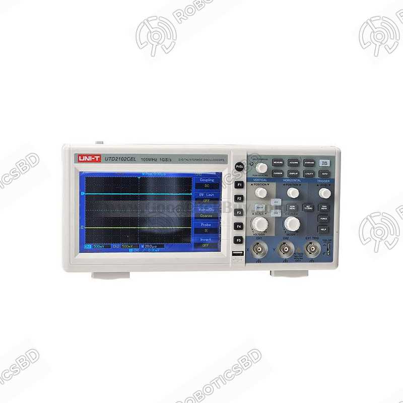 Uni-T UTD2102CEL 1G Digital Storage Oscilloscope 100MHz Wide Screen